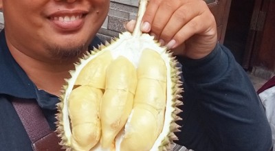 Berburu Durian Lokal di Pedalaman Desa Pasrepan Pasuruan, Ssstt...ada Polisi!