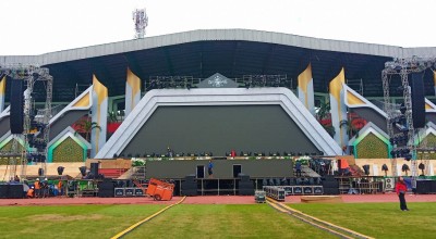 Mengintip Kemegahan Panggung Akbar 1 Abad NU di Sidoarjo