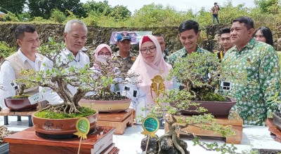 Semarak Pesta Bonsai Gresik 2023, Ini Harapan Wabup