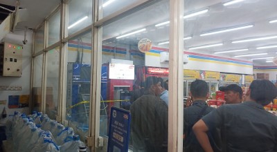 Mesin ATM BRI di Indomaret Gedangan Dibobol Maling