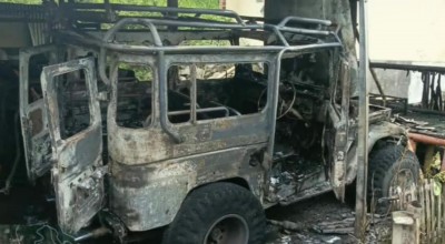 Mobil Terbakar, Dua Pekerja Bengkel di Malang Terluka