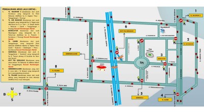 Catat! Ini Rekayasa Lalulintas saat Peringatan 1 Abad NU di Sidoarjo