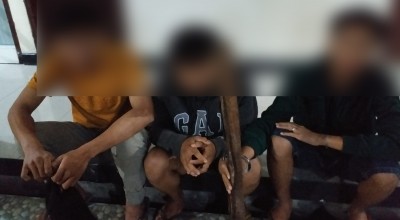 Tiga Remaja Diduga Hendak Tawuran di Surabaya Diamankan