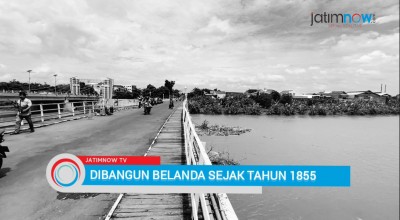 Sampah Mengancam Konstruksi Jembatan Lama Berusia 154 Tahun