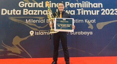 Mengenal Sony Wahyu Alfarsyah, Anak Tukang Ojek yang Jadi Duta BAZNAS Jatim 2023