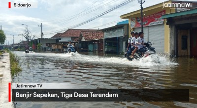 Banjir Sepekan, Tiga Desa Terendam