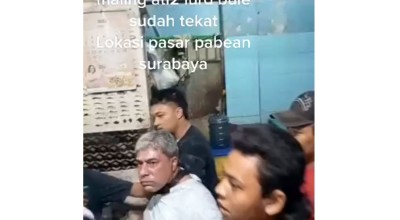 WN Iran Tepergok Curi Uang Padagang Pasar Pabean Surabaya