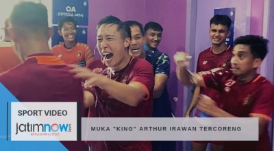 Muka Arthur Irawan Tercoreng