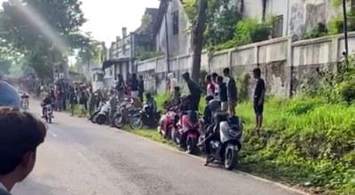 Sempat Kecoh Polisi, Balap Liar di Gondang Mojokerto Akhirnya Dibubarkan