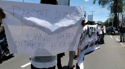 Mahasiswa Malang Demo Kanwil DJP, Tuntut Evaluasi Pegawai Pajak