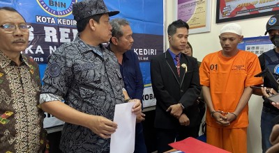 Simpan Sabu dalam Panci Magic Com, Jukir Diringkus BNN Kota Kediri