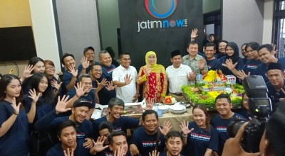 Selebrasi HUT ke-5 jatimnow.com, Pesta Durian Bareng Gubernur Khofifah