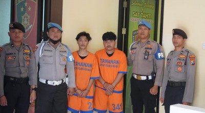 Gerombolan Pemuda Bersajam di Wonoayu Sidoarjo Ditangkap