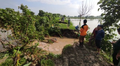 3 Tanggul Sungai Jebol Imbas Hujan Lebat Lamongan, Air Banjiri Rumah Warga