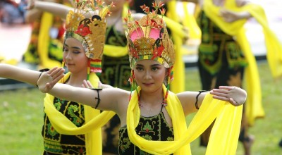 Sendratari Meras Gandrung Banyuwangi Pukau Wisatawan