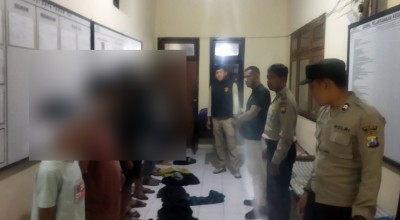 Perang Sarung di Kota Batu Libatkan Bocil, Mewek saat Diciduk Polisi