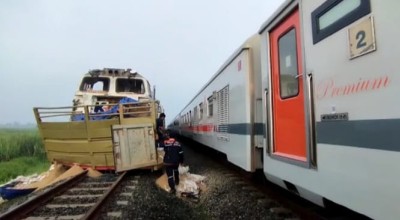KA Turangga Tabrak Truk di Jombang, Perjalanan Kereta Lain Terhambat