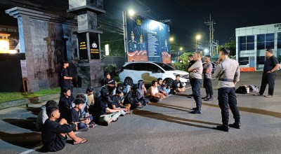 Belasan Pembalap Liar di Malang Diamankan, Orang Tua Dipanggil Polisi