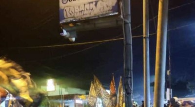 Massa Pesilat Geruduk Polsek Balongpanggang Gresik