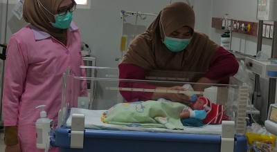 Kondisi Terkini Bayi yang Dibuang di Teras Rumah Warga Genteng