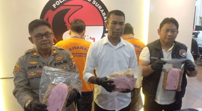 Penyelundupan 3 Kilogram Ganja dari Aceh ke Surabaya Digagalkan