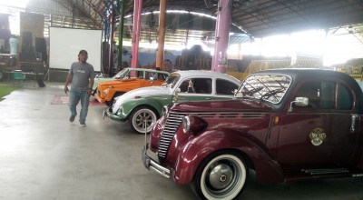 Deretan Mobil Antik Semarakkan Pelantikan Pengurus IMI Bojonegoro