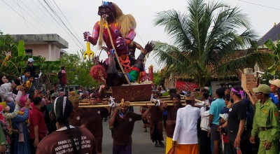 Bukti Toleransi Nyepi di Lamongan, 9 Ogoh-ogoh Disumbang Umat Lain