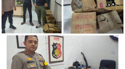 Rumah Penjual Miras Langganan Remaja Surabaya Digerebek, Ratusan Botol Disita