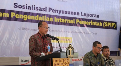 Optimalkan Fungsi SPIP, Kemenkumham Jatim Gandeng BPKP