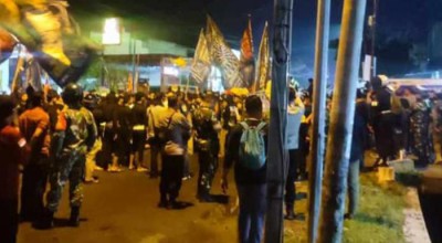 Pesilat Geruduk Mapolsek Balongpanggang Gresik, Dipicu Kesalahpahaman