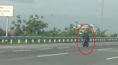 Pemotor asal Madura Nyasar Masuk ke Tol Sumo Gegara Google Maps