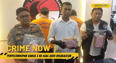 Penyelundupan Ganja 3 Kilogram Digagalkan