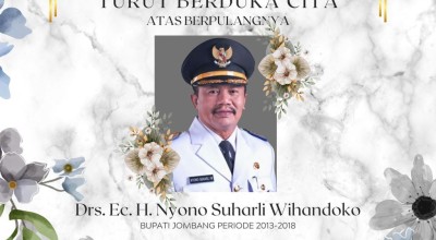 Berita Duka, Mantan Bupati Jombang Nyono Suherli Wihandoko Tutup Usia
