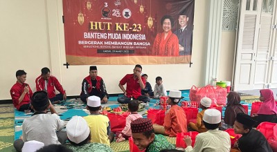Berbagi Kebahagiaan, BMI Jatim Gelar Buka Puasa Bersama Anak Yatim di Gresik