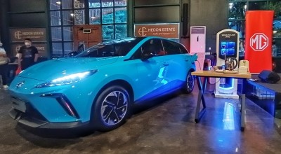 Mengintip Kecanggihan Mobil Listrik MG 4 EV yang Launching di Surabaya