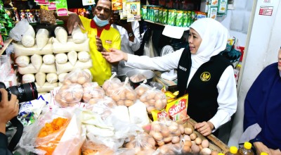 Sidak di Pasar Legi Ponorogo, Ini Temuan Khofifah