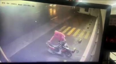 Bandit di Mojokerto Hanya Butuh 10 Detik Curi Motor