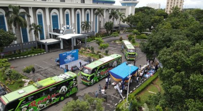 Ratusan Pemudik Surabaya Ikuti Program Balik Kerja Bareng BPKH