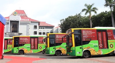 Armada Bus Trans Jatim Ditambah, Penumpang Kian Mudah Bayar dengan QRIS