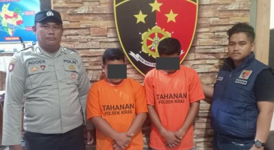 Berkedok Minta Sumbangan, Dua Pria asal Lampung Curi Uang di Kediri