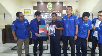 Partai Demokrat Bojonegoro Datangi PN, Sampaikan Dukungan Tolak PK Moeldoko