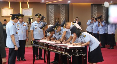 Kemenkumham Jatim Siap Sinergi Dukung 5 Pimti Madya Baru untuk Buat Terobosan Kreatif