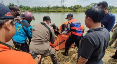 Kakek di Surabaya Ditemukan Tewas Mengapung dalam Waduk
