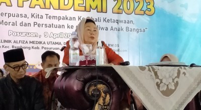 Bukber Bareng Sinta Nuriyah Wahid saat Safari Ramadan ke Pasuruan, Simak Pesannya