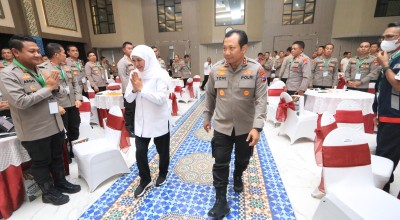 Ribuan Petugas Gabungan Amankan Titik Rawan di Jatim saat Arus Mudik-Balik Lebaran 2023
