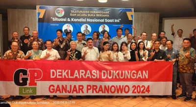 Komunitas Pengusaha Deklarasi Dukung Ganjar Pranowo