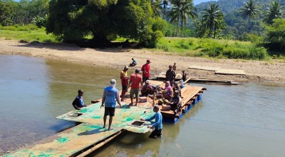 Jembatan Multiguna Dibangun Warga Sukamade, Banyuwangi Permudah Akses Berlebaran
