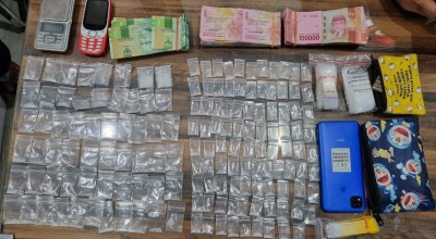 Gerebek Rumah Kuli Bangunan di Surabaya, Polisi Sita Ratusan Paket Sabu Siap Edar