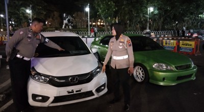 Polisi Amankan 2 Mobil, Buntut Balapan Liar di Kota Batu