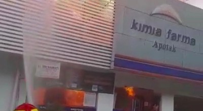 Apotek Kimia Farma di Surabaya Terbakar, Dugaan Api dari Sini